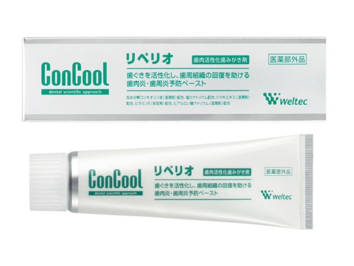 日本ConCool濃縮型漱口水100ml、氟化牙膏凝膠90g、牙齦活化牙膏80g