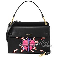 【茱麗葉精品】 全新精品 PRADA 專櫃商品 1DH007 MINI BANDOLIERA 迷你手提兩用斜背包.黑現貨