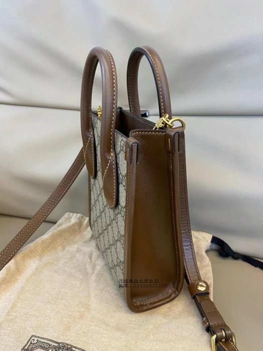 月憶精品 Gucci 古馳 Interlocking Retro 迷你托特包 琴譜包 斜挎包