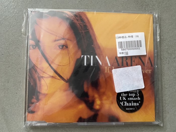 Tina Arena If I was a river 單曲CD 3個版