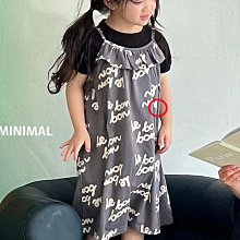 S~XL ♥洋裝(CHARCOAL) MINIMAL-2 24夏季 MIA40425-020『韓爸有衣正韓國童裝』~預購