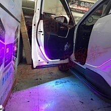 【小鳥的店】豐田 2019-2021 5代 RAV4 車門警示燈 迎賓燈 3528晶體 台製 客製 門縫燈 紫色 冰藍