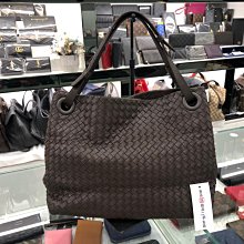 ㊣東區正精品㊣BOTTEGA VENETA BV 179320 咖啡色全皮編織手提包肩背包 RZ0774