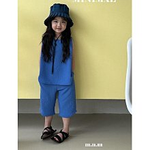 S~XL ♥套裝(BLUE) MINIMAL-2 24夏季 MIA40425-025『韓爸有衣正韓國童裝』~預購