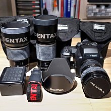 ＠佳鑫相機＠（中古託售品）PENTAX 645NII 中片幅底片相機45-85mm\120mm\200mm(一機三鏡)