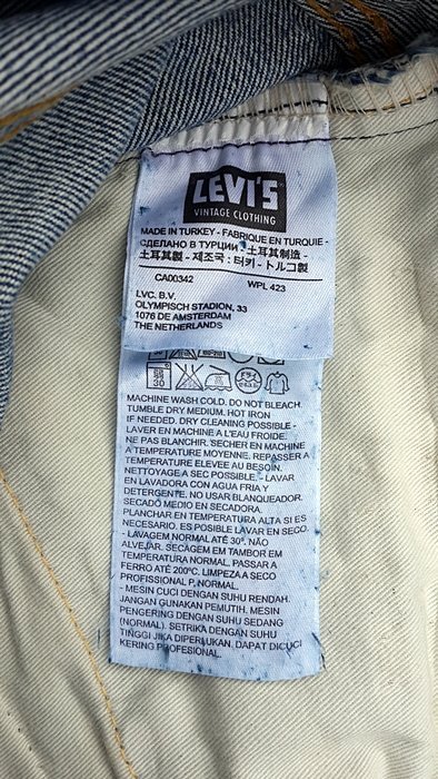 西方不敗全新美國版Levi's LVC 501XX 1966年特製版Silver Reble 大E