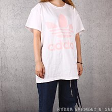 【HYDRA】adidas Originals Big Trefoil Tee 粉 寬版 三葉草 許路兒【BR9825】