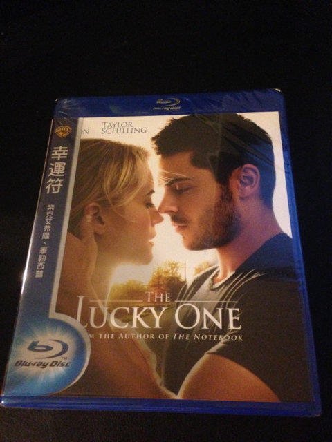 (全新未拆封)幸運符 The Lucky One 藍光BD(得利公司貨)限量特價