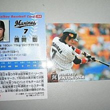 貳拾肆棒球--超少見！2006Calbee日本職棒羅德西岡剛明星卡.