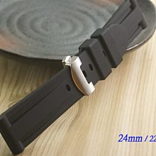 【時間探索】 Panerai 沛納海 代用 原廠型摺疊扣 ( 22mm.20mm) sil