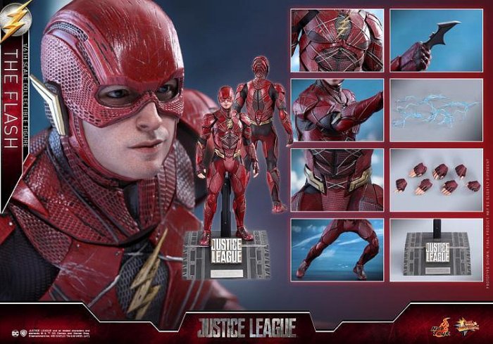 HotToys HT 16 DC 正義聯盟 閃電俠 The Flash MMS448