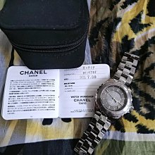 CHANEL香奈兒鈦陶瓷自動機械男錶一元起標 競標商品 瑞士錶 手錶 J12 陶瓷鈦合金