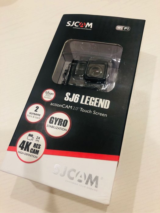 【明豐】SJCAM SJ6  Legend 4K 展示機 保固一年 防水30米 SJ4000 GoPro 小蟻 參考