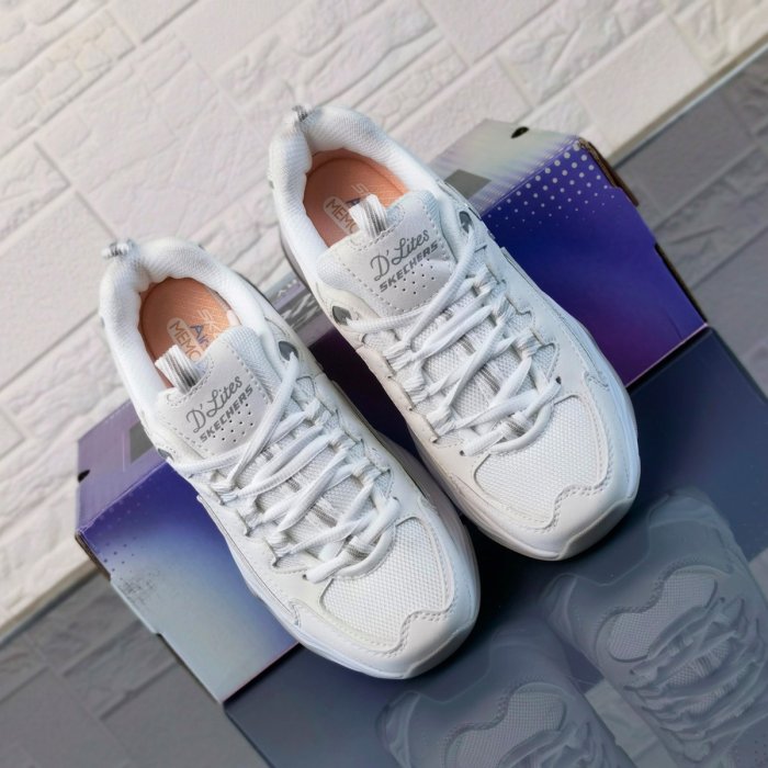 Skechers D'Lites 4.0 運動鞋 厚底女鞋 Skechers老爹鞋 增高休閒鞋 記憶鞋墊 149491
