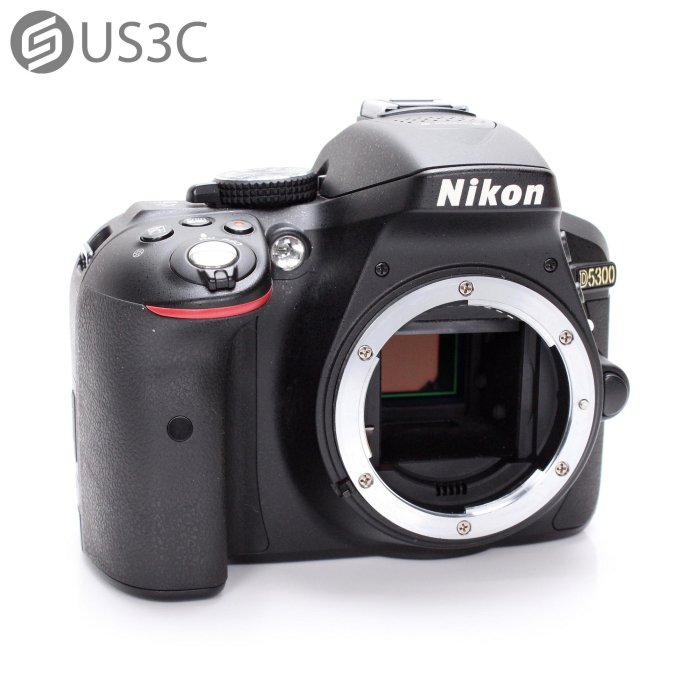 【US3C-台南店】公司貨 尼康 Nikon D5300 單機身 2420萬像素 可轉角度螢幕 1080p全高清錄影 內置WiFi 二手數位單眼相機