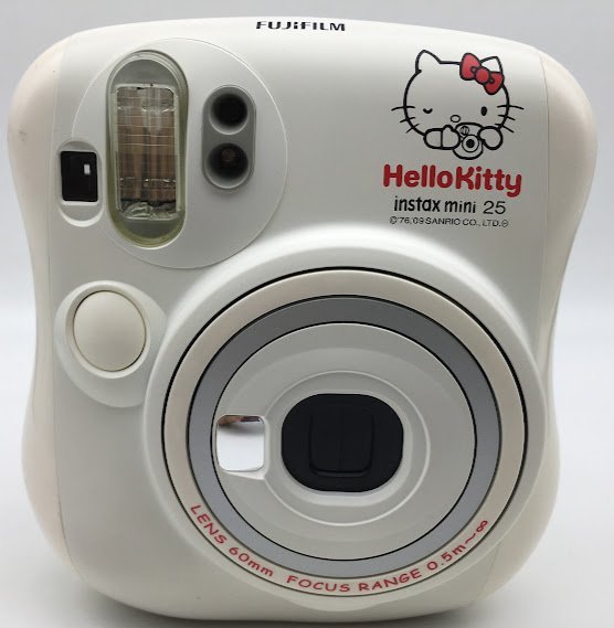 【展示出清】富士 Fujifilm instax mini 25 Hello kitty《凱蒂貓版》拍立得 馬上看相機