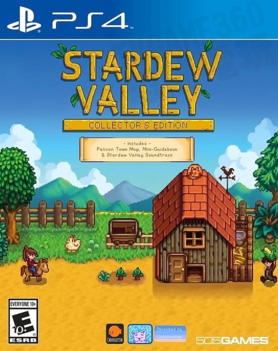 【全新未拆】PS4 星露谷物語 收藏版 STARDEW VALLEY COLLECTORS EDITION 中文版 台中