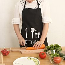 北歐全棉料理圖案圍裙（三色可選）--廚房咖啡館餐廳烘焙做點心 防油污工作服 開店用品 生活雜貨