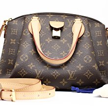 【青蘋果3C】LV  RIVOLI PM Monogram M44543  經典花紋 手提肩背 兩用包 二手#66469