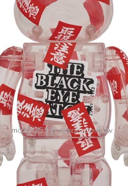 MEDICOM TOY BE@RBRICK 400% BlackEyePatch 取扱注意＊＊ | Yahoo奇摩拍賣