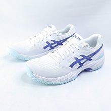 ASICS GEL-Court Hunter 3 女款 羽球鞋 1072A090100 白x紫【iSport愛運動】