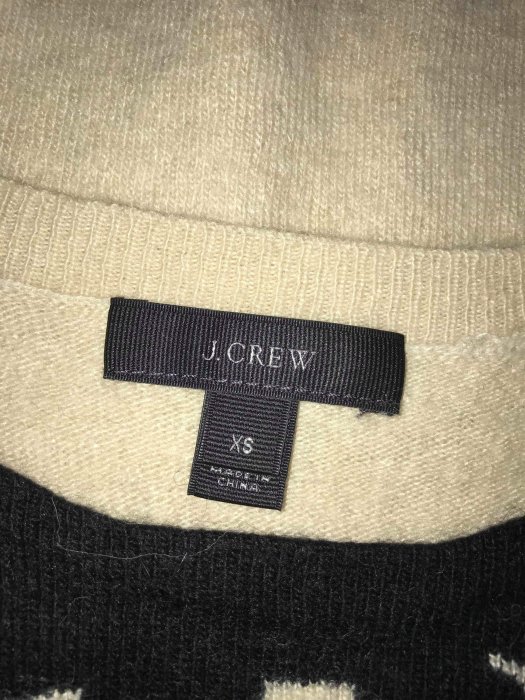 J.CREW 蝴蝶結圖案上衣(A23)