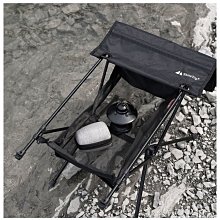 露營小站~ShineTrip 山趣 戰術桌用桌下置物網  牛津布 戶外迷你收納折疊桌 登山 野營 機車露營