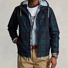 ☆【RL男生館】【POLO Ralph Lauren格紋連帽防風外套/夾克】【RL004J6】(M)