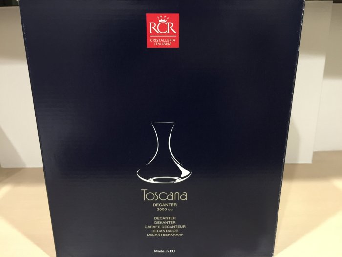 Toscana  義大利製造RCR 水晶 醒酒壺 特價580