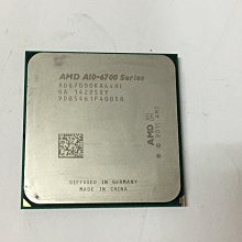 電腦雜貨店→AMD A10-6700  AD6700OKA44HL 65W 四核 正式CPU  二手良品 $550