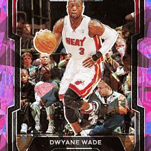 【桃6-0858】DWYANE WADE (PINK) 2023-24 PRIZM