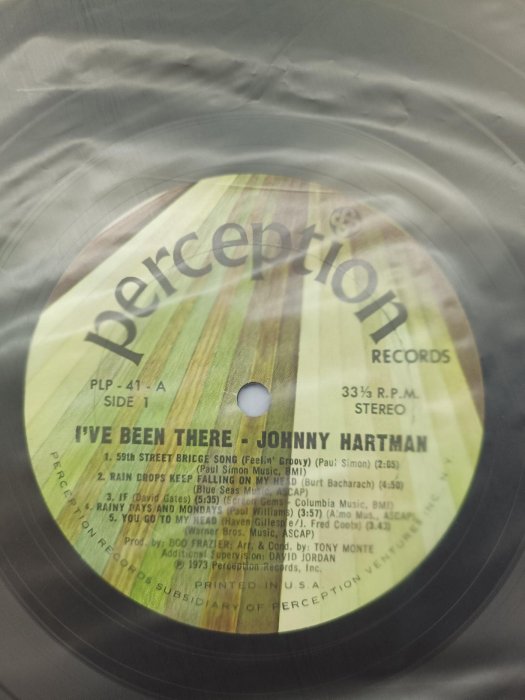 1973美首版 Johnny Hartman – I've Been There 爵士黑膠唱片