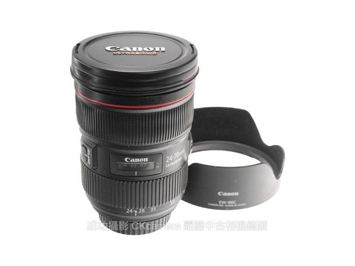 成功攝影 Canon EF 24-70mm F2.8 L II USM 中古二手 高畫質 標準變焦鏡 恆定光圈 保固七天 24-70/2.8 II