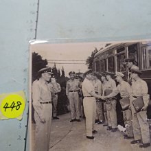 國軍,7466部隊 將軍 軍人 民國46年,,古董黑白,照片,相片1