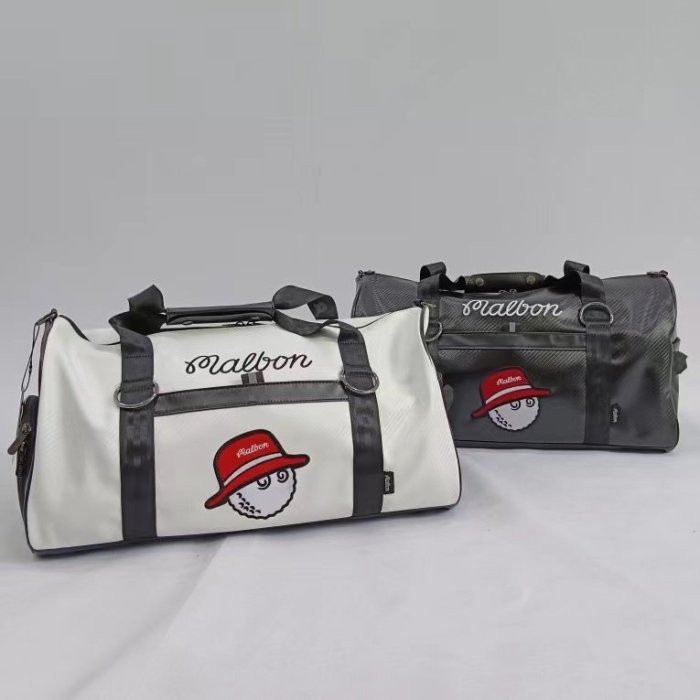 熱銷 malbon高爾夫行李包年新款戶外GOLF衣物包男女同款手拎包 可開發票