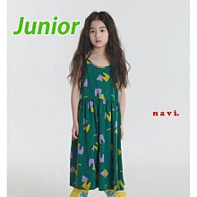 XXL~JL ♥洋裝(GREEN) NAVI-2 24夏季 RON240410-111『韓爸有衣正韓國童裝』~預購