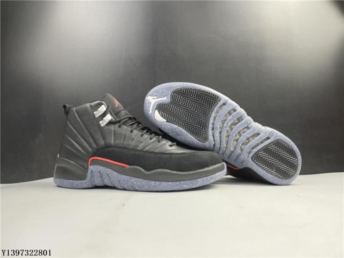 Nike Air Jordan 12 Utility Grind 黑灰 銀扣 百搭籃球鞋 DC1062-006