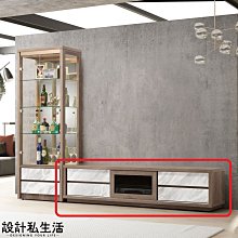 【設計私生活】北海道灰橡色6尺電視櫃、長櫃、矮櫃(免運費)113A