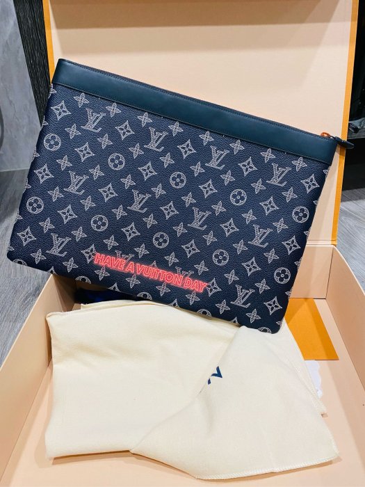 Louis Vuitton Monogram Upside Down Pochette Apollo GM