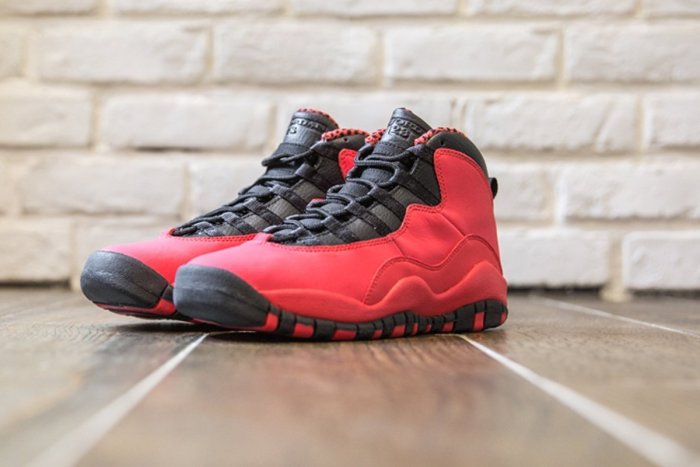 美國鞋校】現貨NIKE AIR JORDAN 10 RETRO GS 487211-605 大童鞋櫻桃紅