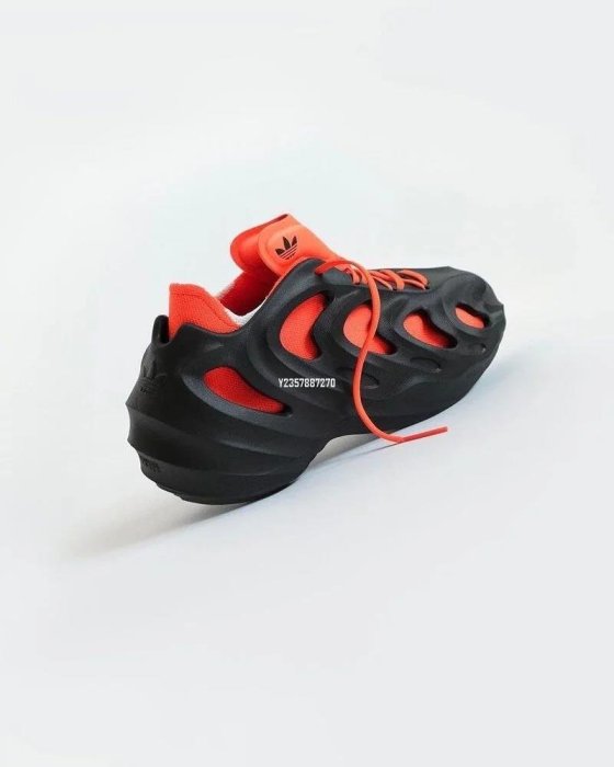 adidas adiFOM Q 黑橘 經典 洞洞鞋 滑板鞋 男女 HP6581