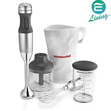 【易油網】【缺貨】KitchenAid KHB2351CU 3速手持式攪拌器 附配件 銀 #24050