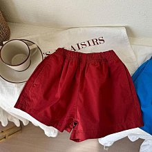 90~140 ♥褲子(RED) B.DIARY-2 24夏季 BKK240502-007『韓爸有衣正韓國童裝』~預購