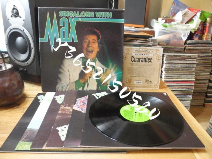 MAX BYGRAVES 輕音樂 Sing Along With Max 6LP LP黑膠