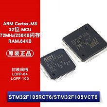 STM32F105RCT6 STM32F105VCT6 LQFP-64/100 微控制器 W1062-0104 [382400]