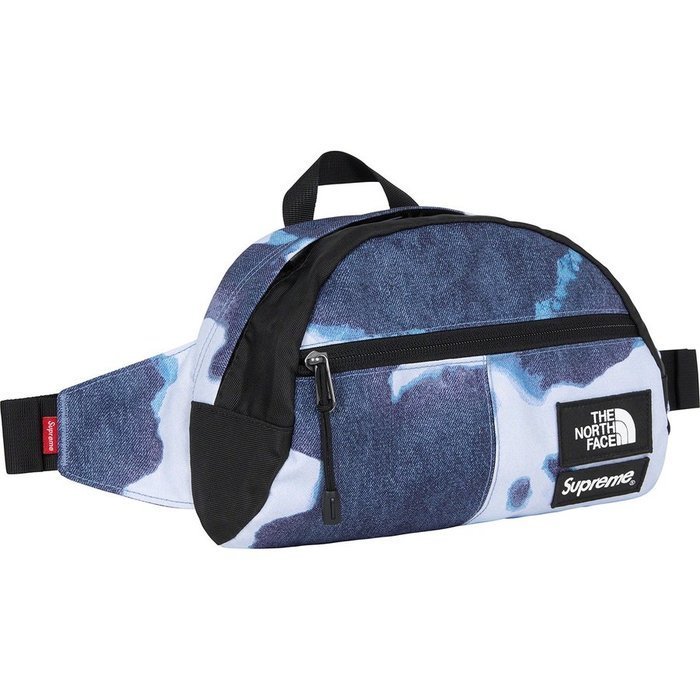 【日貨代購CITY】SUPREME TNF bleached denim roo ll 3L 腰包 小包 聯名 現貨