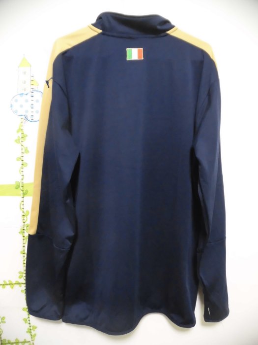 衣市藍~PUMA ITALIA FIGC DRY CELL 長袖足球衣 (XL~) (230430)