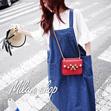 ☆Milan Shop☆網路最低價 正韓Korea獨家款 俏皮韓妞愛穿連身牛仔吊帶裙1色$790(免運)