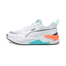 南◇2021 9月 PUMA X-Ray 2 Square 373108-17 白綠 厚底 透氣 休閒 運動鞋