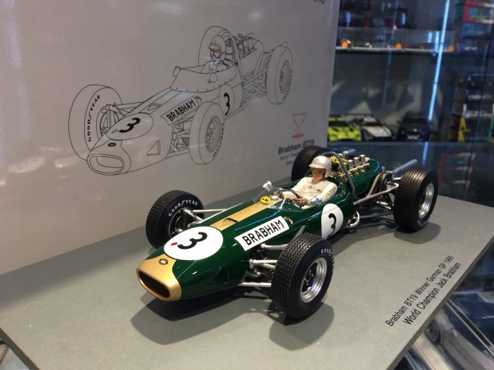 吉華科技@ 1/18 Spark 18S223 BRABHAM BT19 NO.3 WORLD CHAMPION